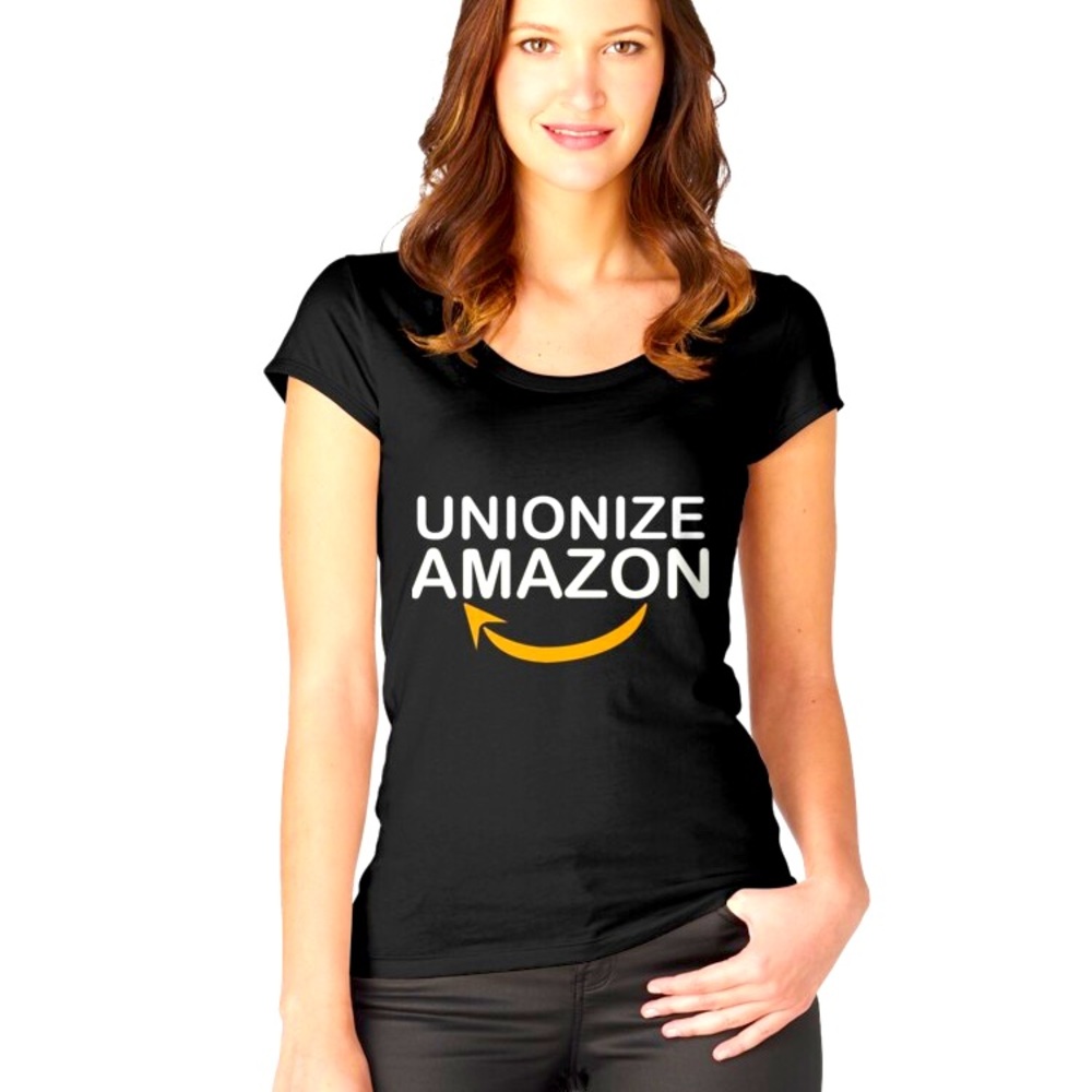 Labor Union Drip! Unionize Amazon t-shirt.